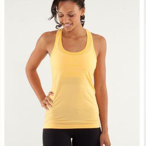Lululemon RUN: SWIFTLY Racerback Burning Yellow 4